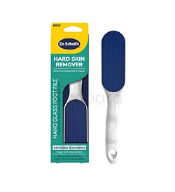 DR SCHOLL'S HARD SKIN REMOVER NANO GLASS FOOT FIL EXFOLIATES AND SMOOTHS