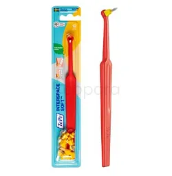 TEPE BROSSE INTERSPACE SOFT 1 MANCHE + 12 TETES SOUPLES