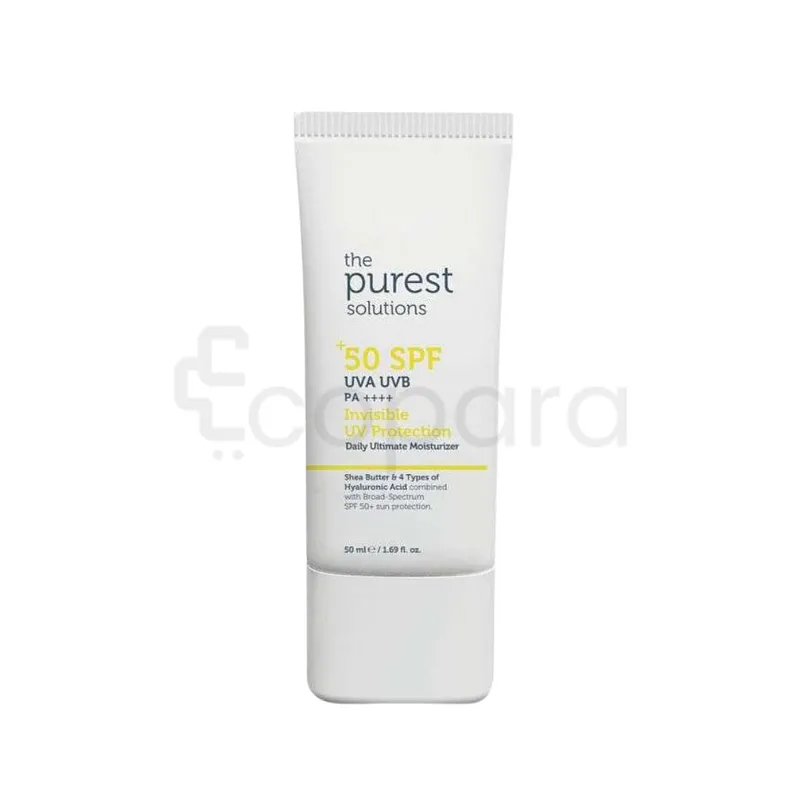 THE PUREST SOLUTIONS INVISIBLE UVPROTECTION DAILY INTENSTIVE 50ML