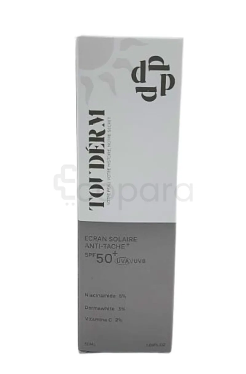 TOUDERM ECRAN SOLAIRE ANTI-TACHES SPF50+ 50ML