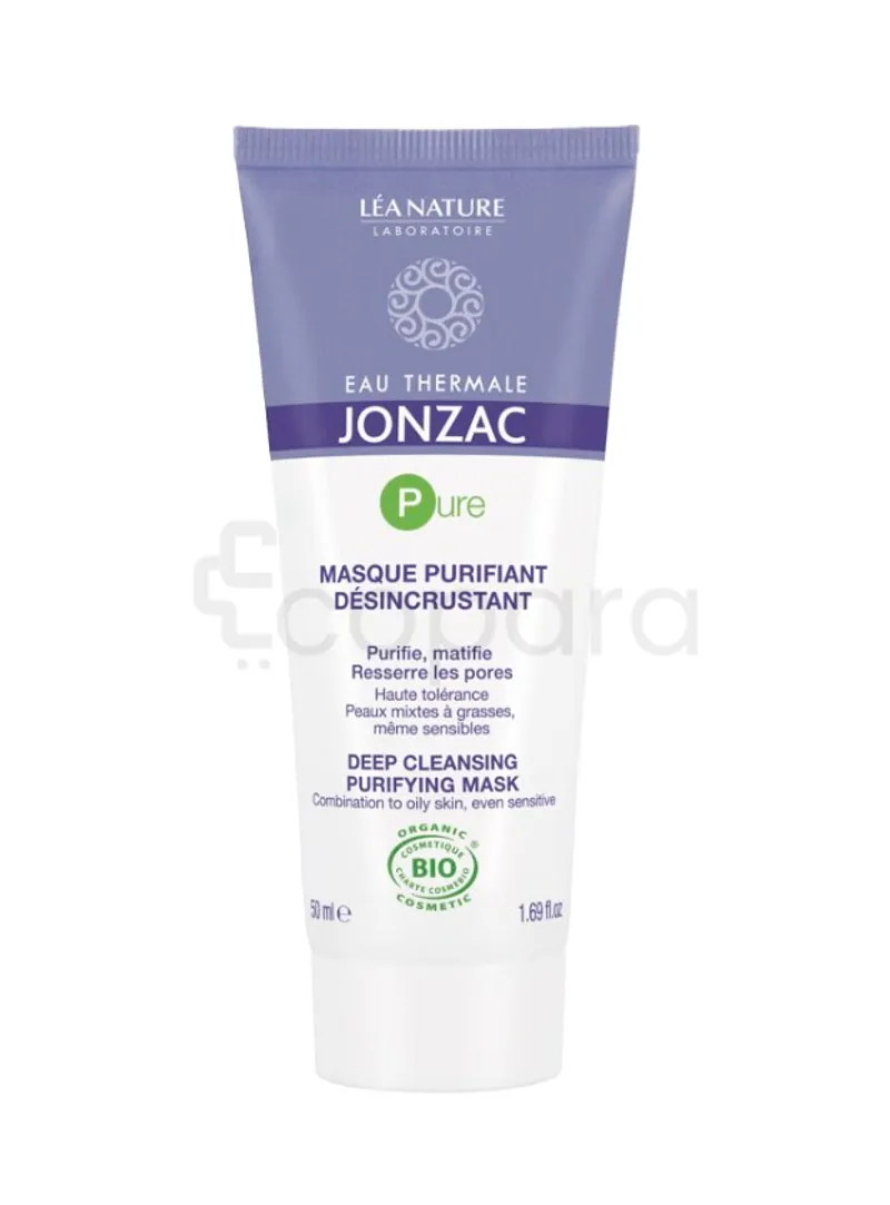 JONZAC EAU THERMALE PURE MASQUE PURIFIANT DESINCRUSTANT 50ML