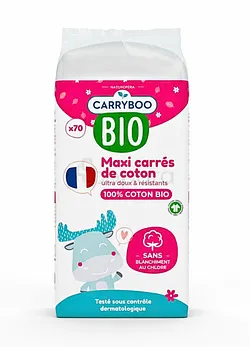 CARRYBOO BIO CARRES MAXI BOITE DE 70