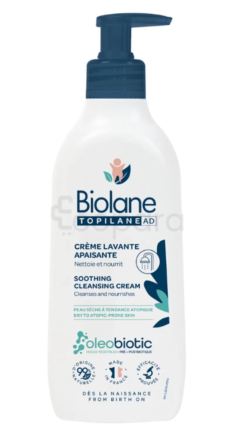 BIOLANE TOPILANE AD CREME LAVANTE APAISANTE 350ML