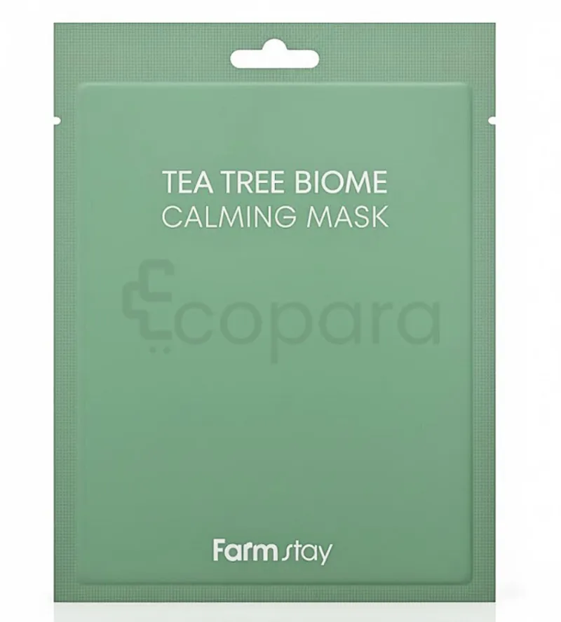 FARMSTAY TEA TREE BIOME CALMING MASK BOITE DE 10*25ML