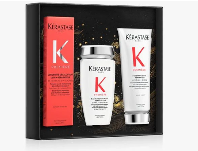 KERASTASE K PREMIERE COFFRET BAIN PREMIERE 250ML+ FONDANT PREMIERE 200ML + K PREMIERE CONCENTRE 250ML