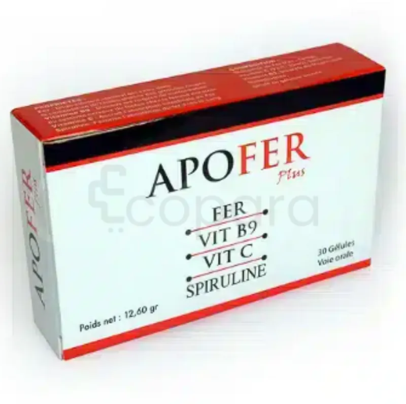 APOFER PLUS BOITE DE 30 GELULES