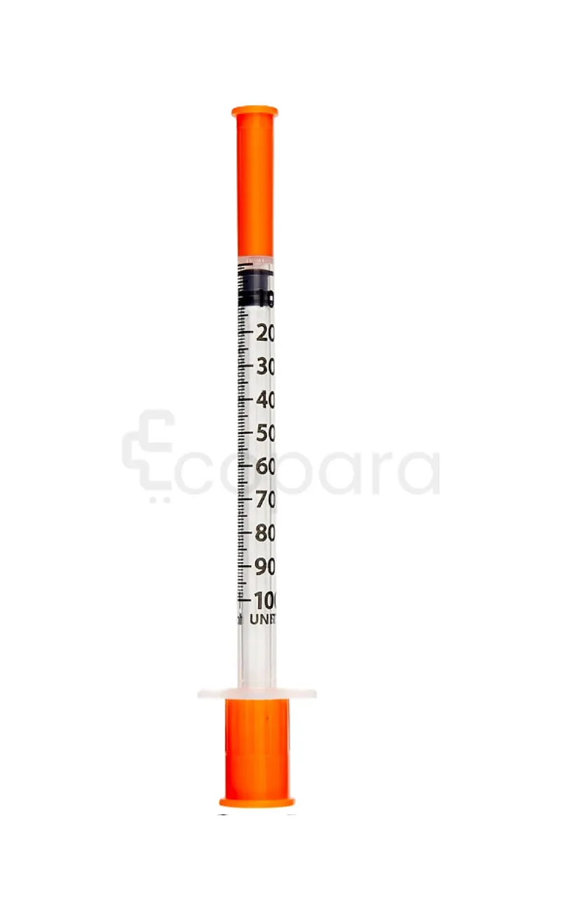 SERINGUE INSULINE 50UI PAQUET