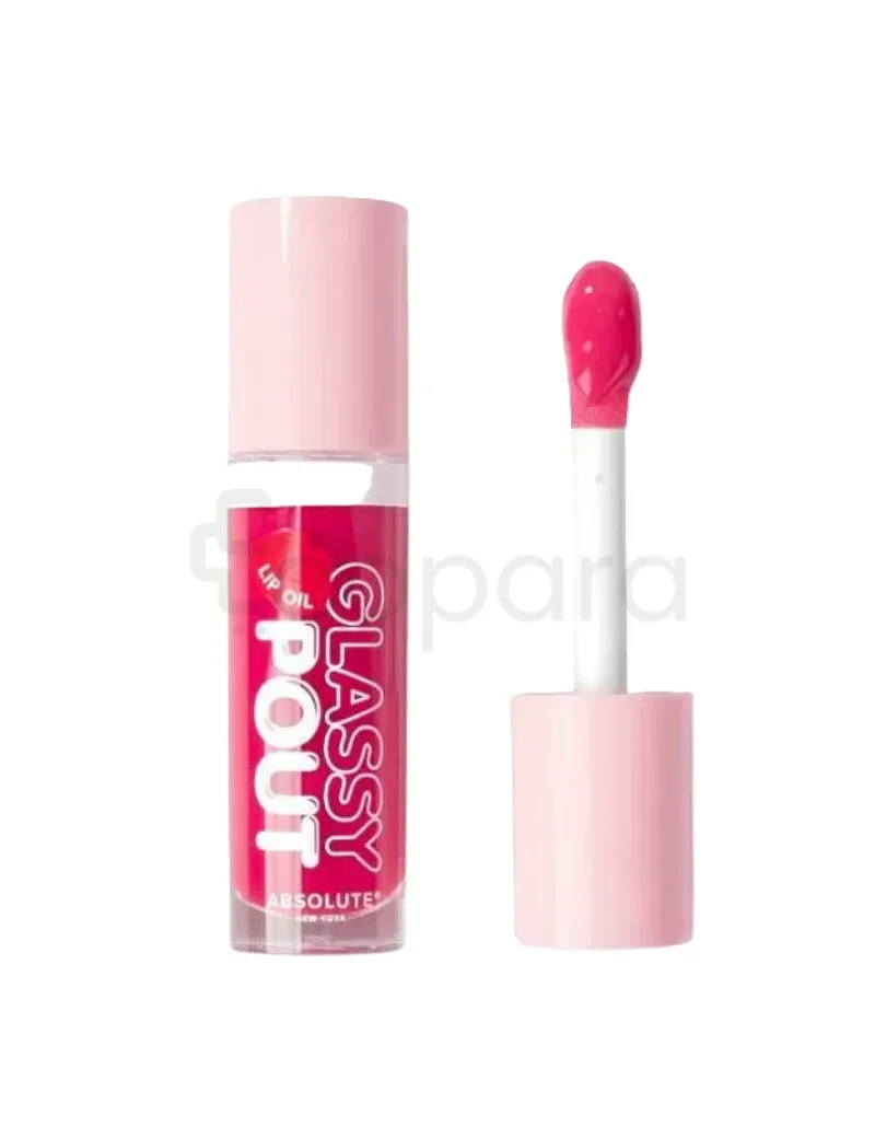 ABSOLUTE NEW YORK GLASSY POUT LIP OIL TASTY REFERENCE MLGL02