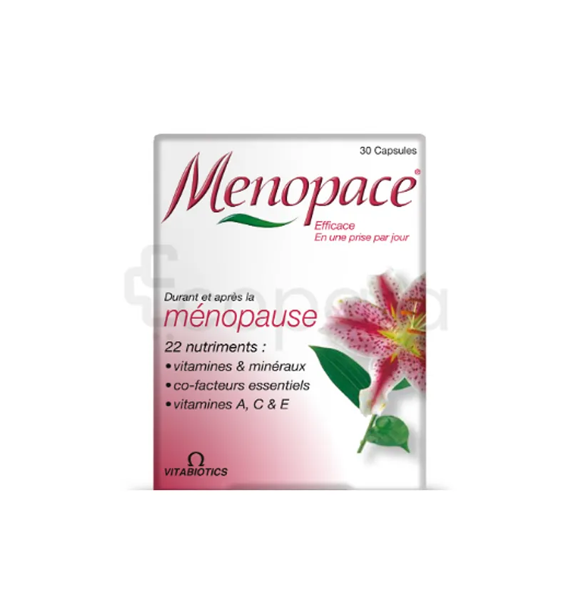 MENOPACE BOITE DE 30 COMPRIMES REFERENCE VIT005