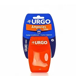URGO AMPOULES DISCRET SECONDE PEAUX PANSEMENTS TALON BOITE DE 10