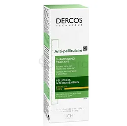VICHY DERCOS ANTI-PELLICULAIRE SHAMPOOING TRAITANT ANTI-PELLICULAIRE CHEVEUX SECS 200ML