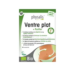 PHYSALIS VENTRE PLAT BOITE DE 45 COMPRIMES