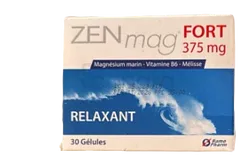 ZENMAG FORT 375MG BOITE DE 30 GELULES