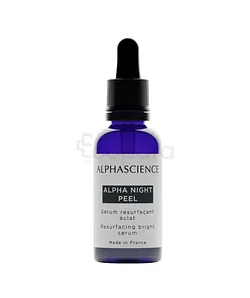 ALPHASCIENCE ALPHA NIGHT PEEL SERUM RESURFACANT ECLAT 30ML
