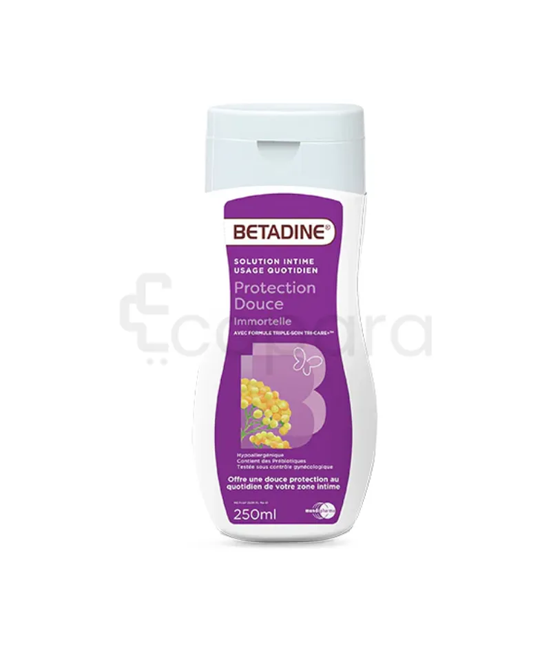 BETADINE PROTECTION DOUCE SOLUTION INTIME 250ML