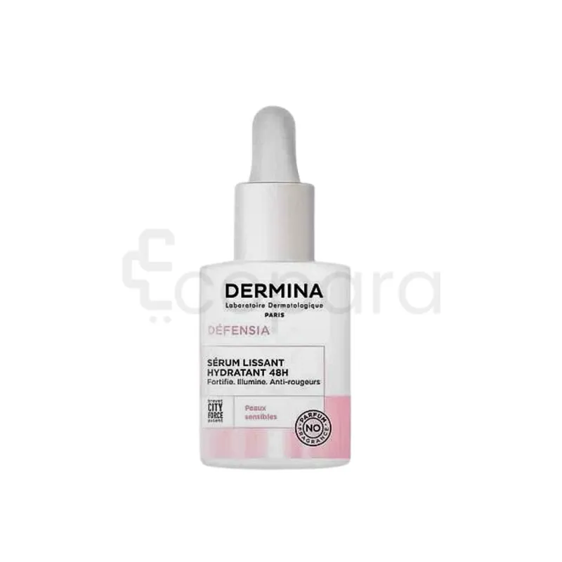 DERMINA DEFENSIA ACTIVATEUR D'ECLAT FORTIFIANT QUOTIDIEN SERUM LISSANT HYDRATANT 48H 30ML