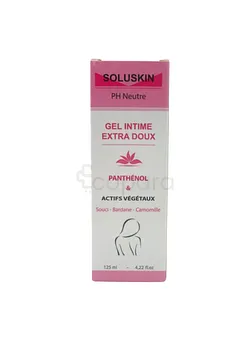 SOLUSKIN GEL INTIME EXTRA DOUX 125ML