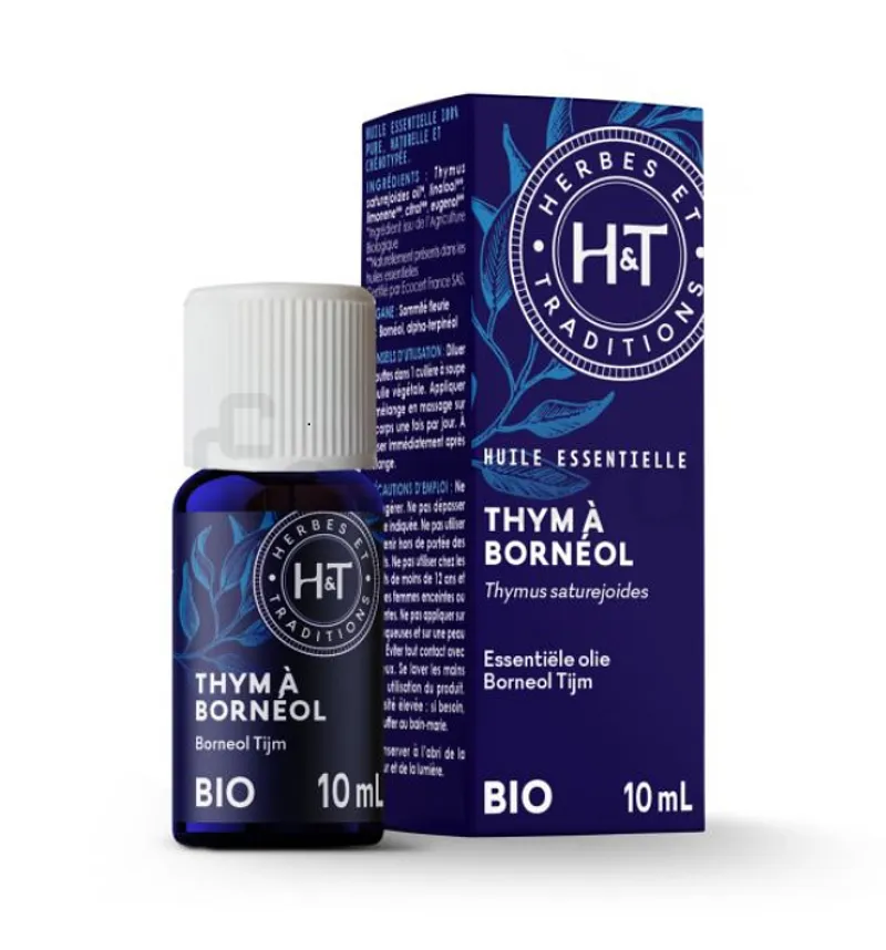 H&T HUILE ESSENTIELLE THYM SATUREOIDE A BORNEOL BIO 10ML