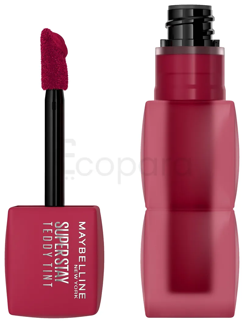 MAYBELLINE SUPERSTAY TEDDY TINT BLUSH A LEVRES LIQUIDE FINI MAT FONDU WILD AT HEART NUMERO 50