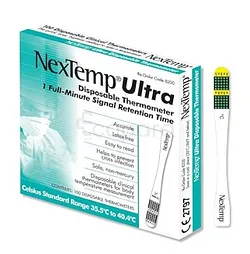 NEXTEMP ULTRA DISPOSABLE THERMOMETRE JETABLE BOITE DE 100 REFERENCE 8200