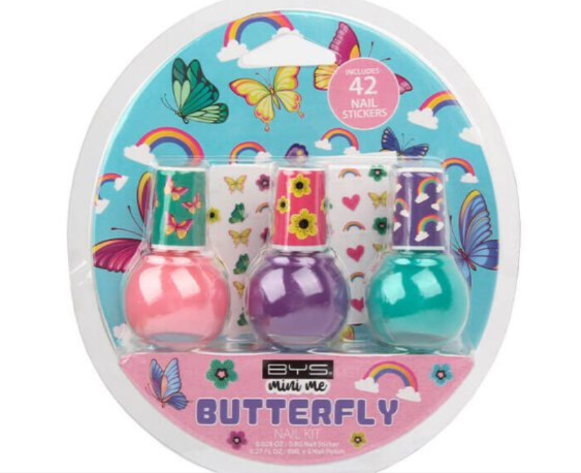 BYS MINI ME NAILS BUTTERFLY