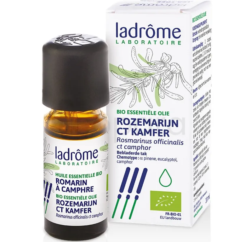 LADROME HUILE ESSENTIELLE ROMARIN OFFICINAL CAMPHRE 10ML