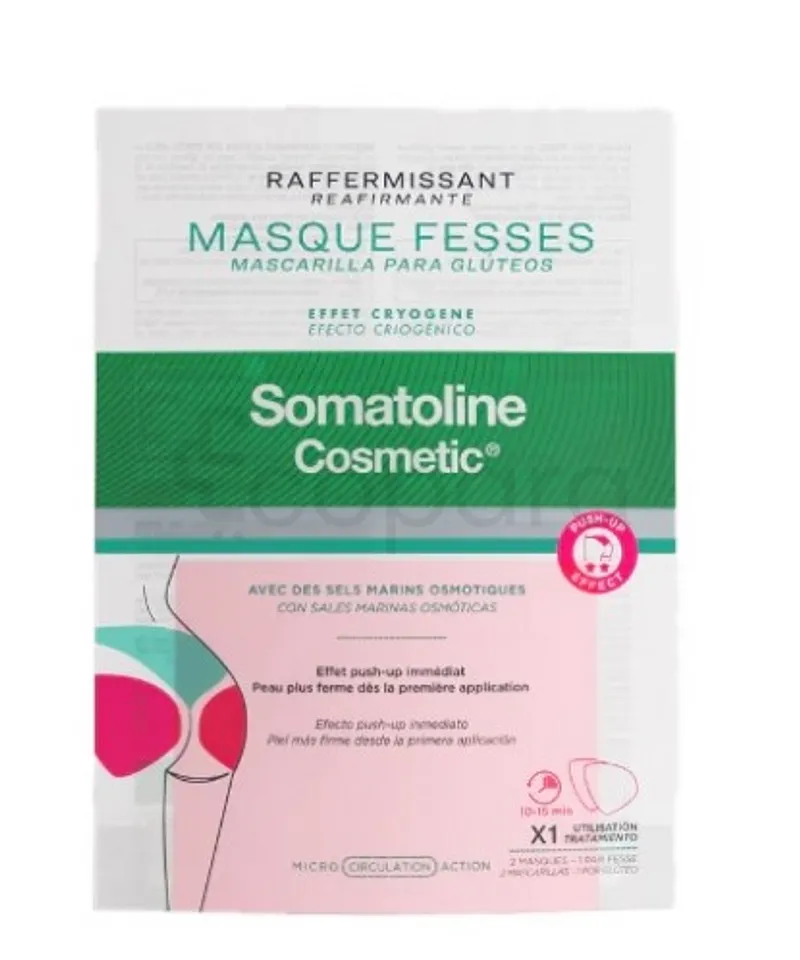 SOMATOLINE COSMETIC MASQUE TISSU PUSH UM FESSES
