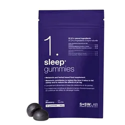 S+SWLAB 1 SLEEP GUMMIES 105G GOUT MYRTILLE BOITE DE 42 GOMMES