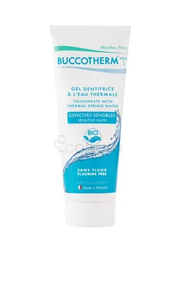BUCCOTHERM GEL DENTIFRICE GENCIVES SENSIBLES SANS FLUOR BIO 75ML