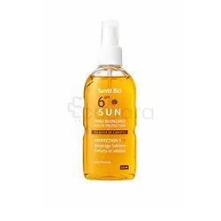SANTE BIO SUN SPF6 HUILE BRONZAGE 125ML