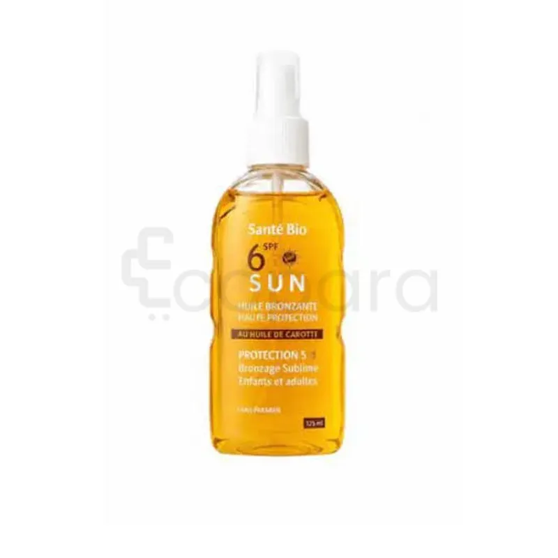 SANTE BIO SUN SPF6 HUILE BRONZAGE 125ML