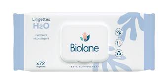 BIOLANE LINGETTES EPAISSES H2O BOITE DE 72
