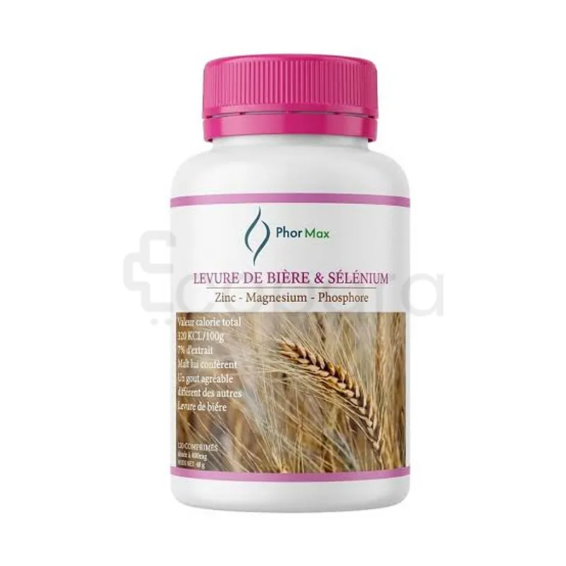 PHOR MAX LEVURE DE BIERRE ET SELENIUM 400MG BOITE DE 400 COMPRIMES