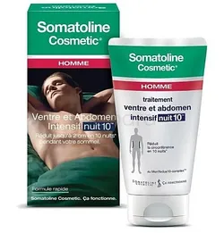 SOMATOLINE COSMETIC HOMME TRAITEMENT VENTRE ET ABDOMEN INTENSIF 10 NUITS 250ML