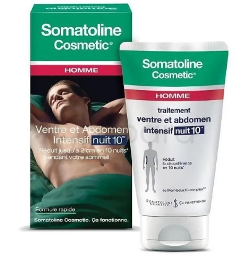 SOMATOLINE COSMETIC HOMME TRAITEMENT VENTRE ET ABDOMEN INTENSIF 10 NUITS 250ML
