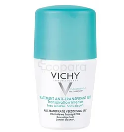 VICHY DEODORANT TRAITEMENT ANTI-TRANSPIRANT 48H ROLL-ON  TRANSPIRATION INTENSE PEAU SENSIBLE 50ML