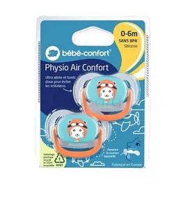 BEBE CONFORT SUCETTE PHYSIO AIR CONFORT 0-6MOIS REFERENCE 6730