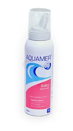 AQUAMER SPRAY D'EAU DE MER HYPERTONIQUE 100ML