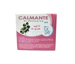 ARDENNAISE CALMANTE TISANE BEBE 21.6G BOITE DE 12 SACHETS