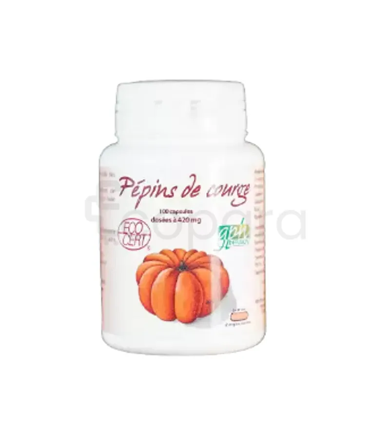 GPH DIFFUSION PEPINS DE COURGE 500MG BOITE DE 100 CAPSULES