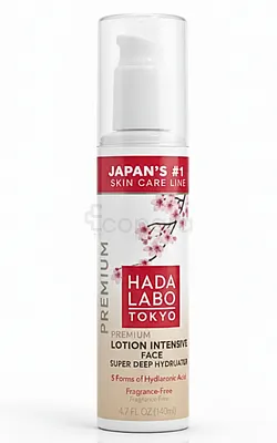 HADA LABO TOKYO JAPAN'S N°1 SKIN CARE LINE PREMIUM LOTION INTENSE 7*HA SUPER DEEP HYDRATOR 7 TYPES OF HYALURONIC ACID 150ML