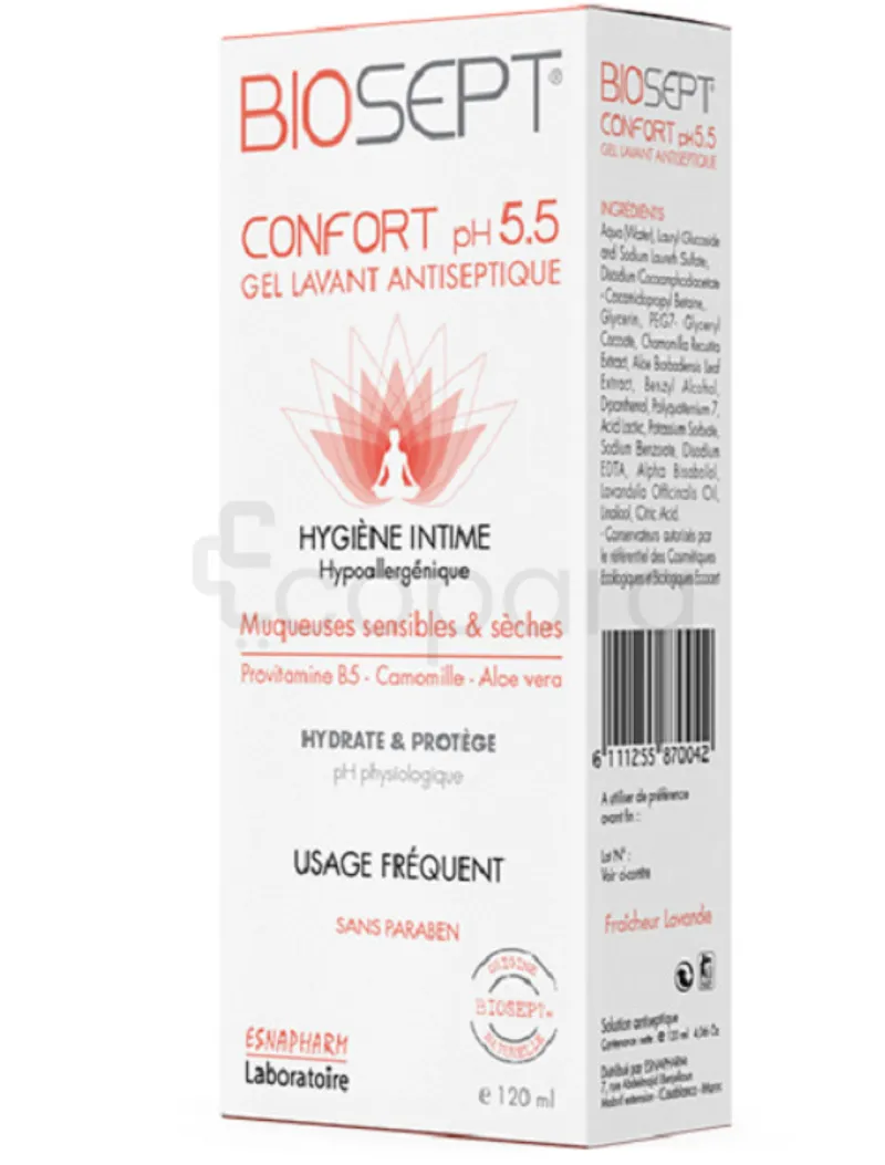 BIOSEPT CONFORT 5.5 120ML