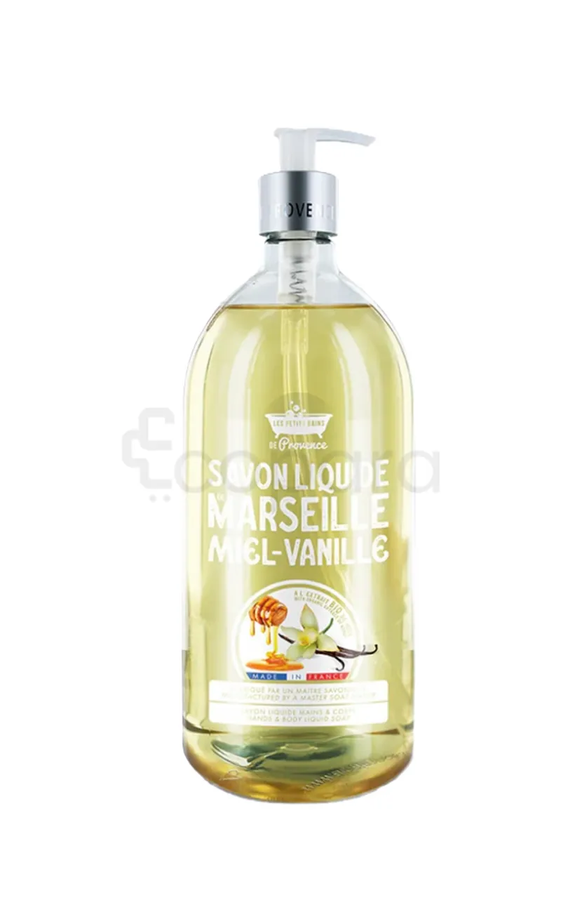 MARSEILLE SAVON LIQUIDE DE MIEL-VANILLE 1L