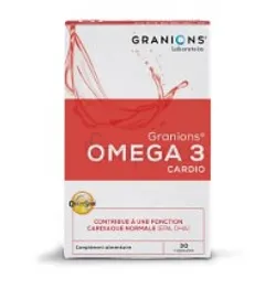 GRANIONS OMEGA 3 CARDIO BOITE DE 30 CAPSULES