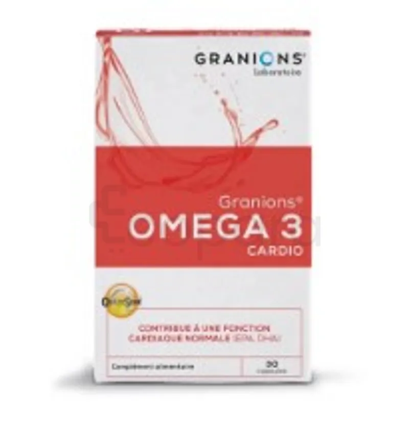 GRANIONS OMEGA 3 CARDIO BOITE DE 30 CAPSULES