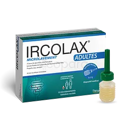 IRCOLAX ADULTES SOLUTION RECTALE 6*9G
