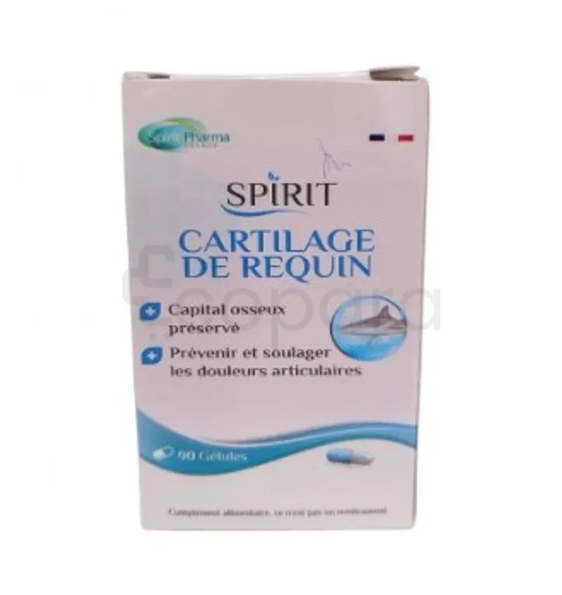SPIRIT CARTILAGE DE REQUIN BOITE DE 90 GELULES
