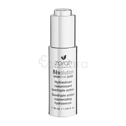 ZORAH BIOCOSMETIQUES REVOLUTION ARGENT PURE SILVER HYDRASERUM RAJEUNISSANT QUADRUPLE PEAU NORMAL A SECHE 30ML