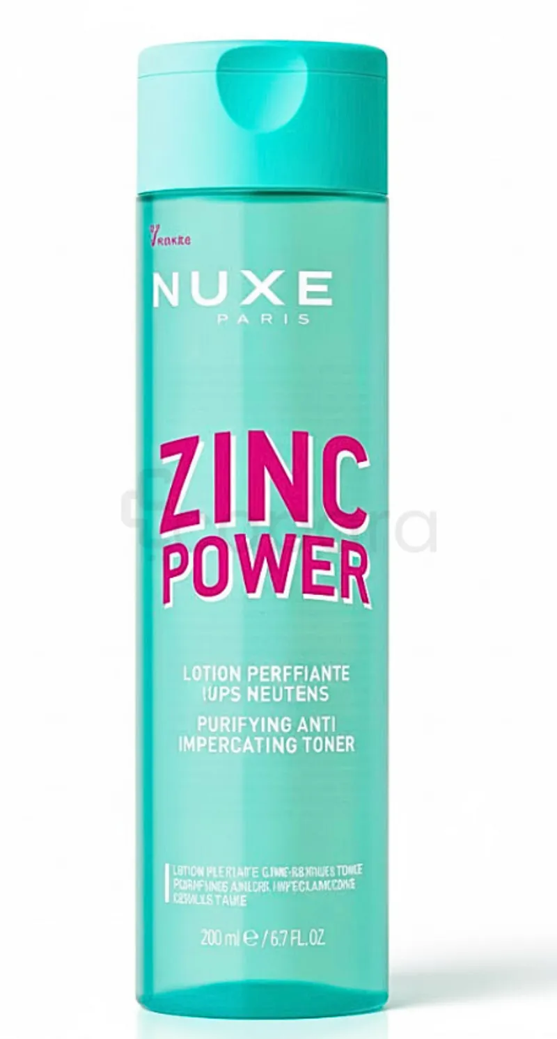 NUXE ZINC POWER LOTION PURIFIANTE ANTI-BOUTONS ZINC PCA + LYCHEE 200ML