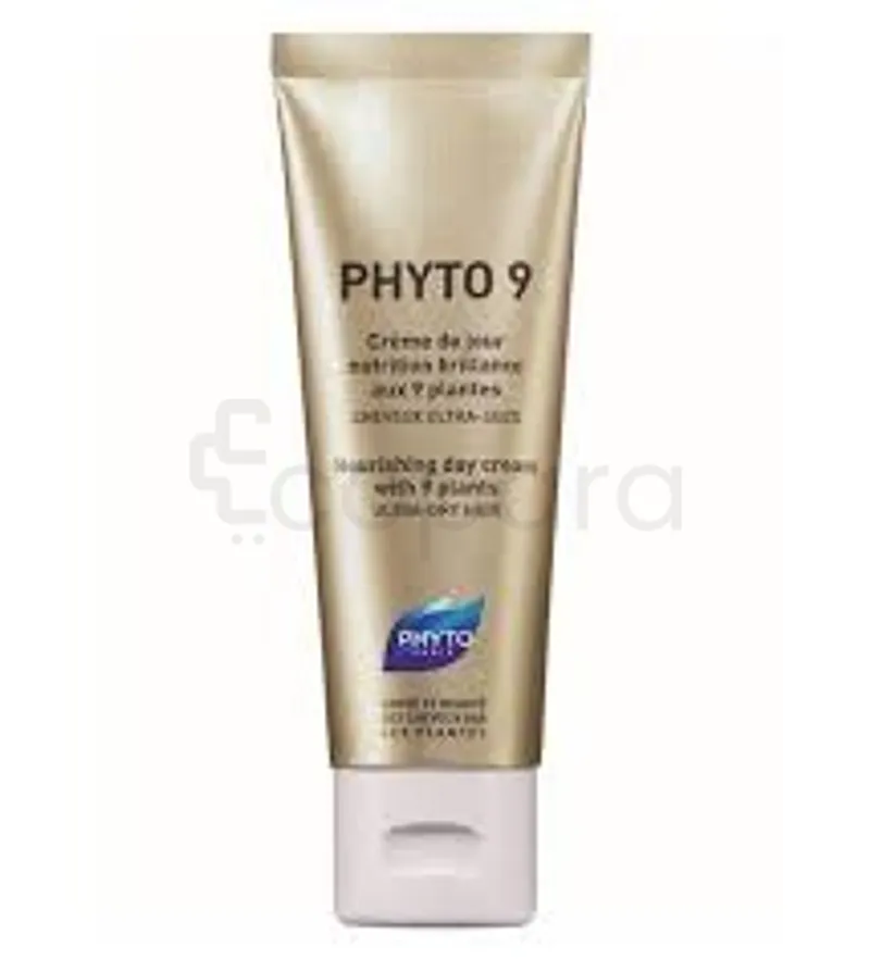 PHYTO 9 CREME DE JOUR NUTRITION BRILLANCE AUX 9 PLANTES CHEVEUX ULTRA SECS